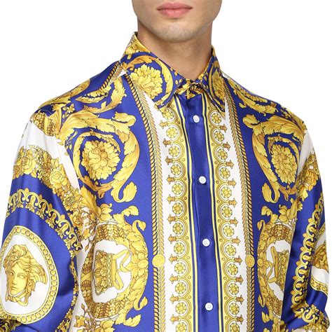 chemises versace pour homme|Versace .